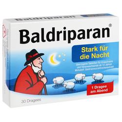 Eine Medikamentenschachtel mit einem Hirten und Schafen, sie hilft beim Schlafen.